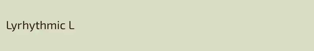 Lyrhythmic L